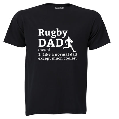 Rugby Dad Definition - Adults - T-Shirt