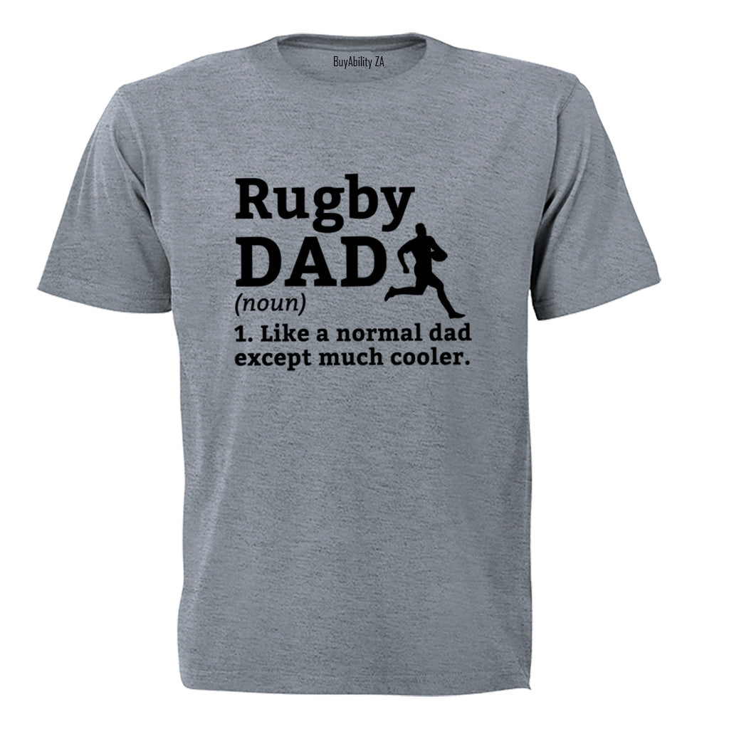 Rugby Dad Definition - Adults - T-Shirt