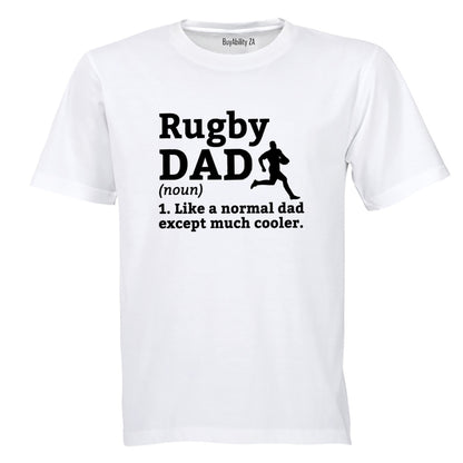Rugby Dad Definition - Adults - T-Shirt