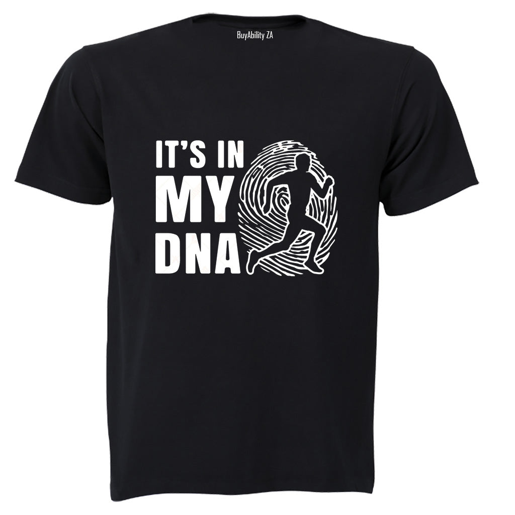 Running - In My DNA - Adults - T-Shirt