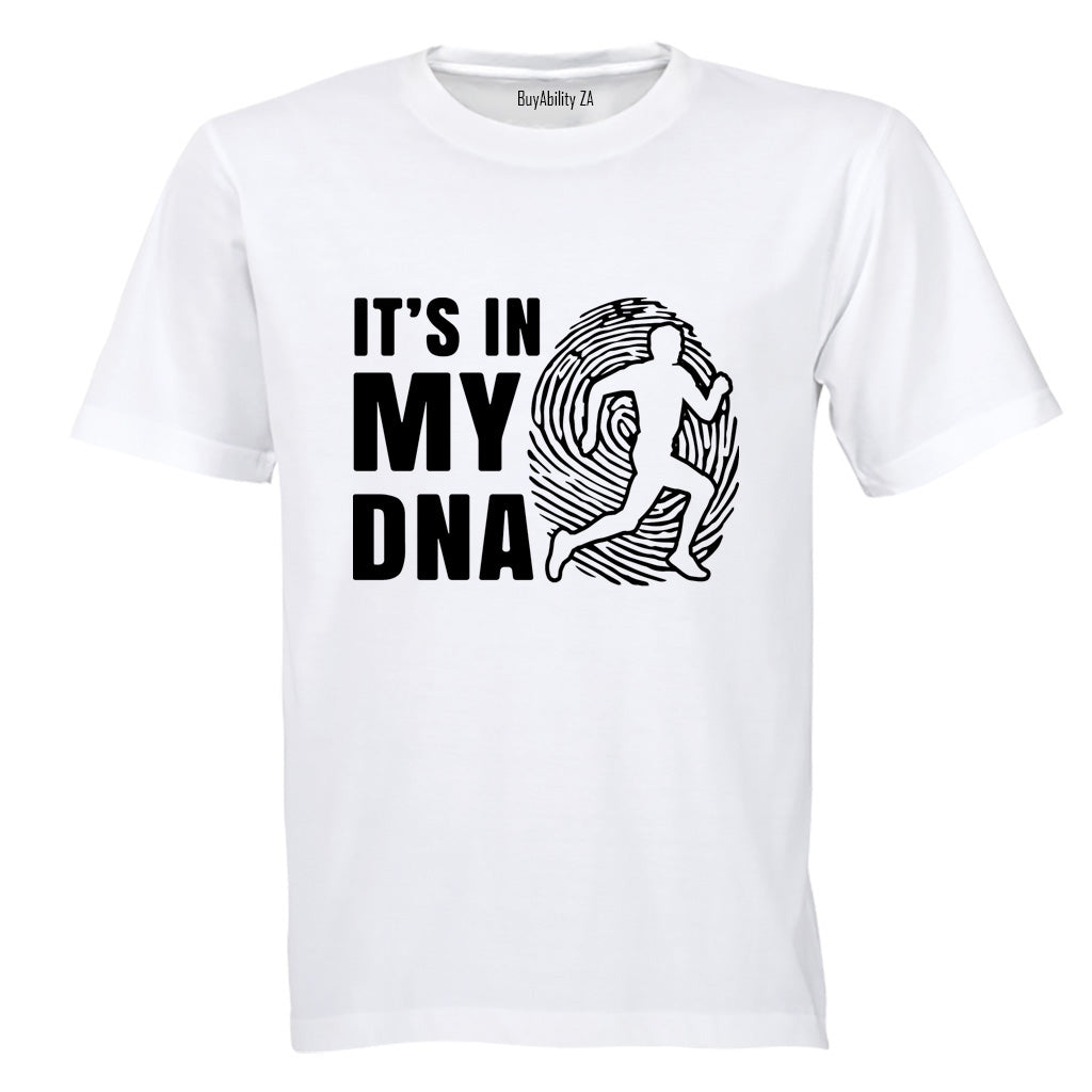 Running - In My DNA - Adults - T-Shirt