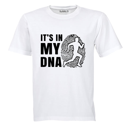 Running - In My DNA - Adults - T-Shirt