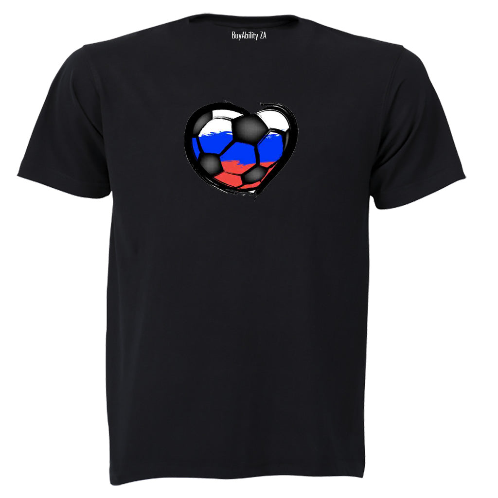 Russia - Soccer Inspired - Adults - T-Shirt