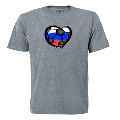 Russia - Soccer Inspired - Adults - T-Shirt