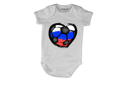 Russia - Soccer Inspired - Baby Grow