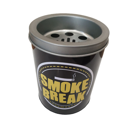 Smoke Break - Novelty Metal Butt Bucket