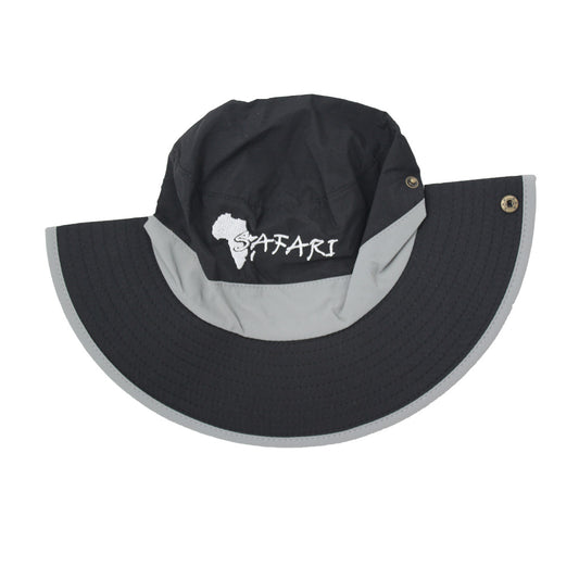Safari - Black & Grey Hat