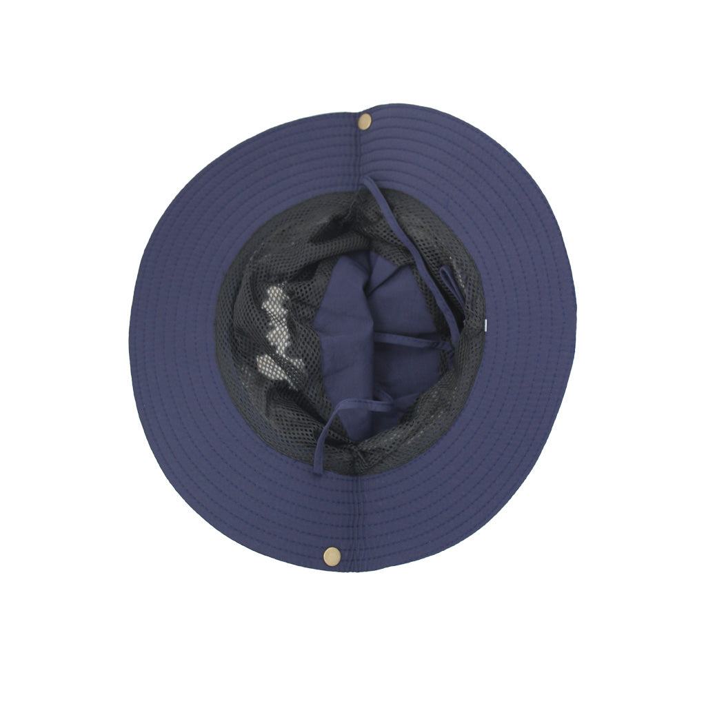 Safari - Navy Blue & Grey Hat