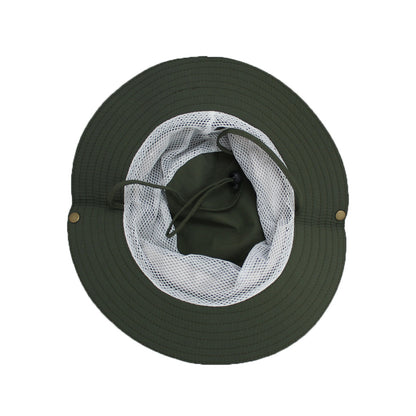 Safari - Green & Beige Hat