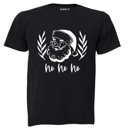 Santa - Ho Ho Ho - Christmas - Adults - T-Shirt