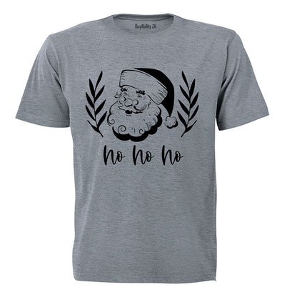 Santa - Ho Ho Ho - Christmas - Adults - T-Shirt