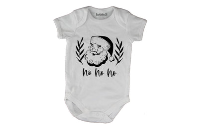 Santa - Ho Ho Ho - Christmas - Baby Grow