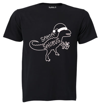 Santa-saurus Dino - Christmas - Adults - T-Shirt - BuyAbility
