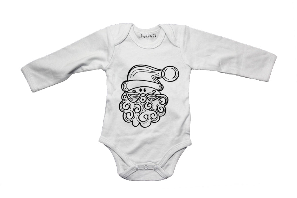 Santa Curls - Christmas - Baby Grow