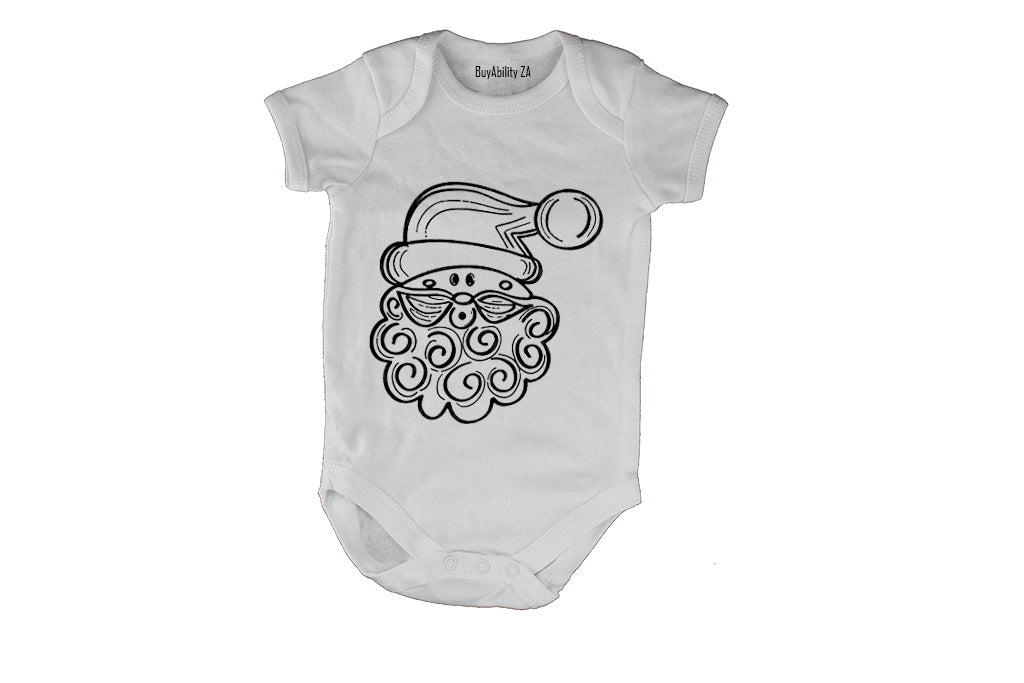 Santa Curls - Christmas - Baby Grow