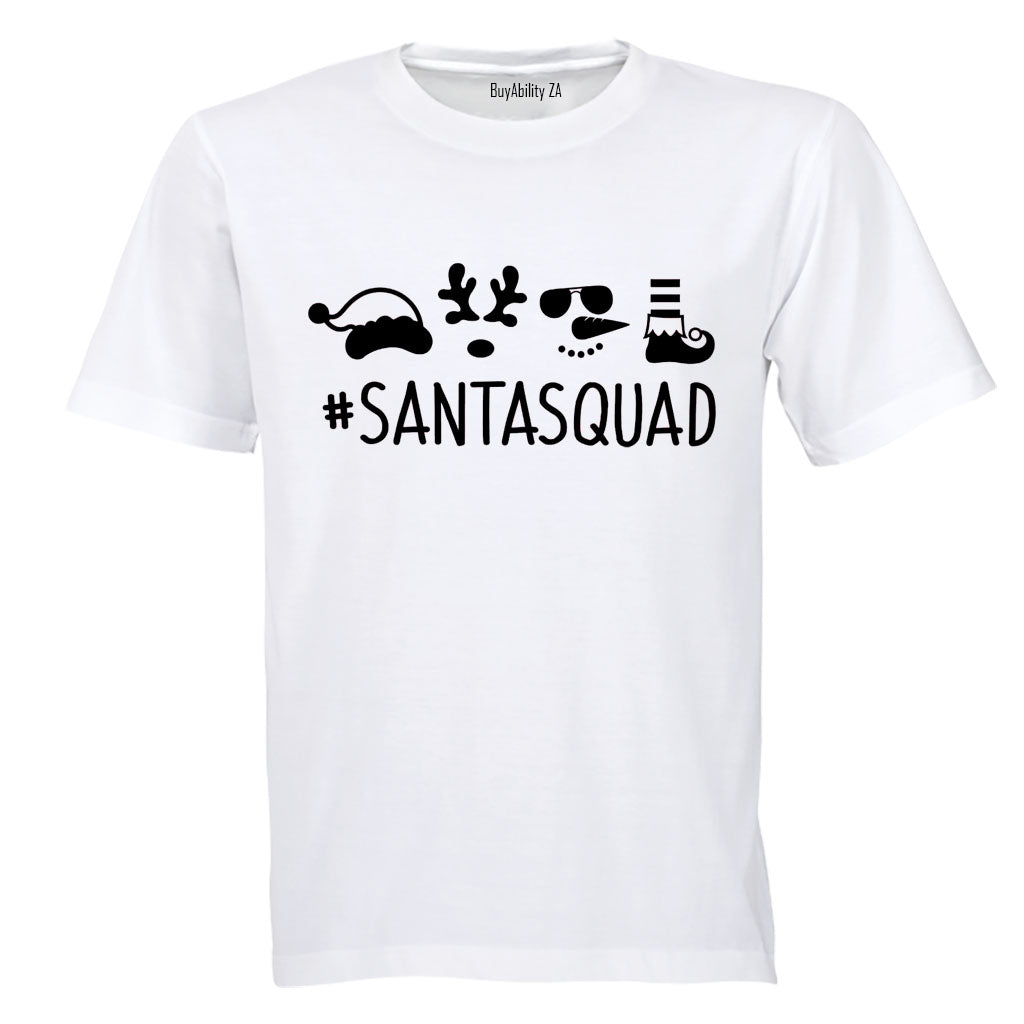 Santa Squad - Christmas - Adults - T-Shirt