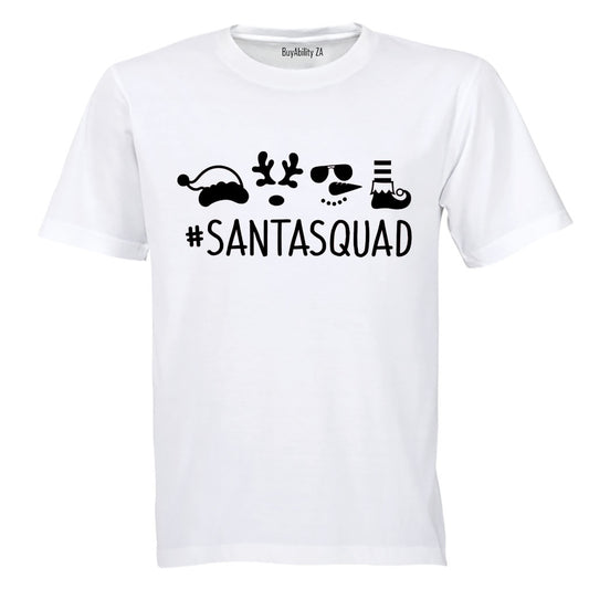 Santa Squad - Christmas - Adults - T-Shirt
