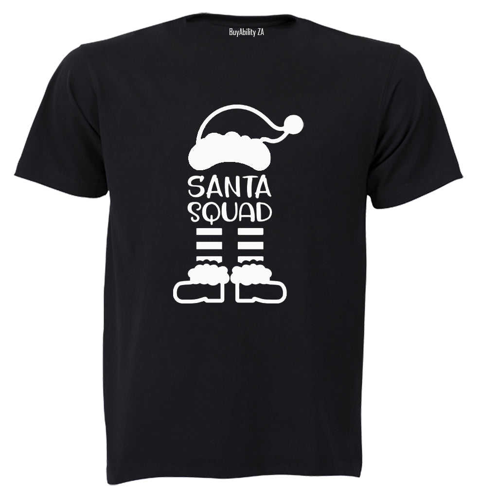 Santa Squad - Christmas Hat - Kids T-Shirt - BuyAbility