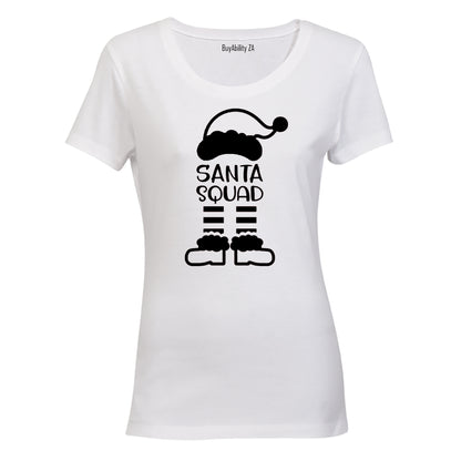 Santa Squad - Christmas Hat - Ladies - T-Shirt