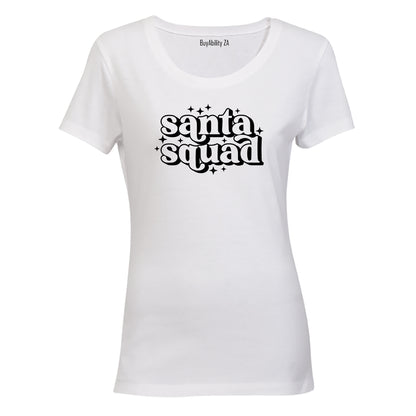 Santa Squad. Stars - Christmas - Ladies - T-Shirt - BuyAbility