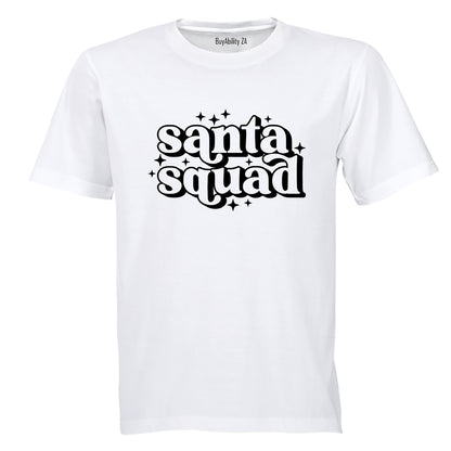 Santa Squad. Stars - Christmas - Kids T-Shirt