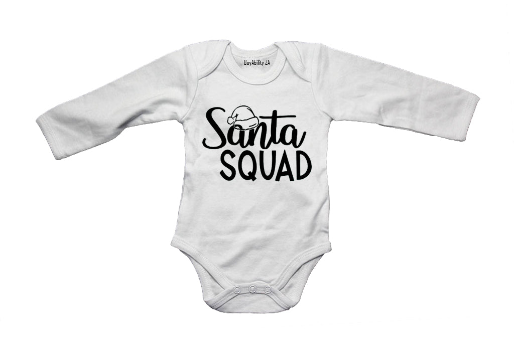 Santa Squad - Christmas - Baby Grow