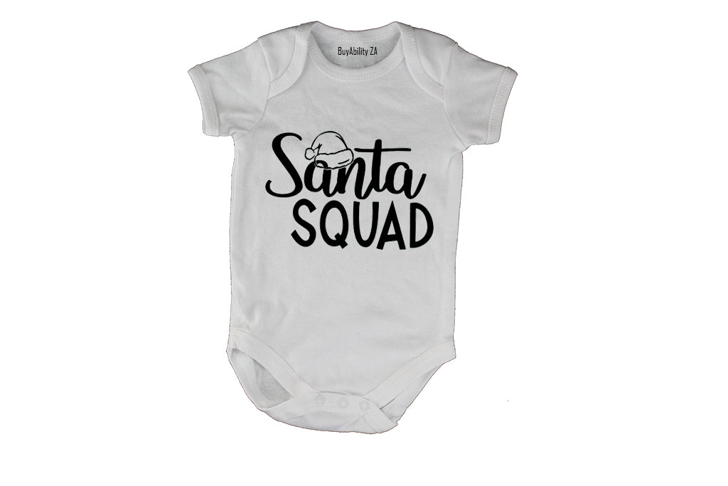 Santa Squad - Christmas - Baby Grow
