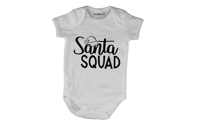 Santa Squad - Christmas - Baby Grow