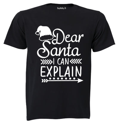 Santa I Can Explain - Christmas - Kids T-Shirt - BuyAbility