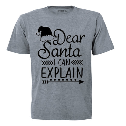 Santa I Can Explain - Christmas - Kids T-Shirt - BuyAbility