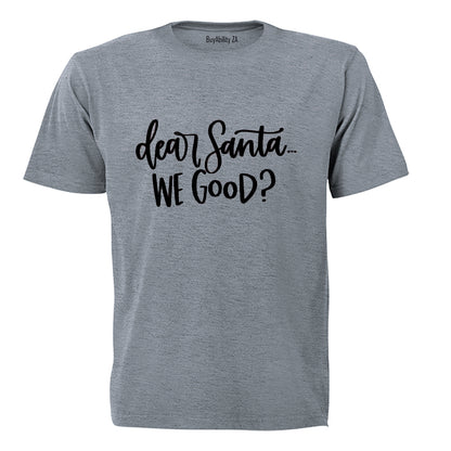 Santa, We Good? - Christmas - Adults - T-Shirt