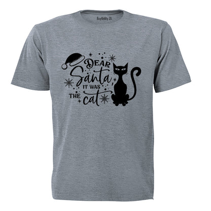 Santa, It Was The Cat - Christmas - Kids T-Shirt