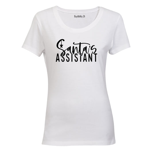 Santa's Assistant - Christmas - Ladies - T-Shirt