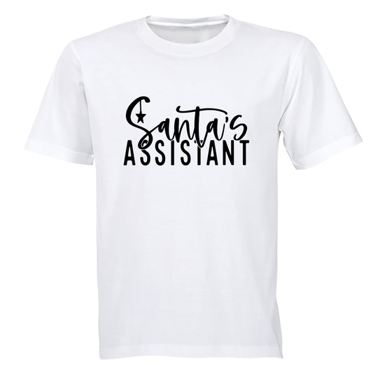 Santa's Assistant - Christmas - Adults - T-Shirt - BuyAbility South Africa