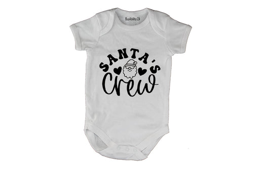 Santa's Crew - Christmas - Baby Grow