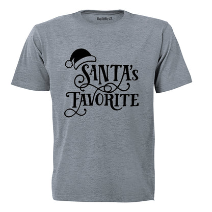 Santa's Favorite - Christmas Hat - Kids T-Shirt