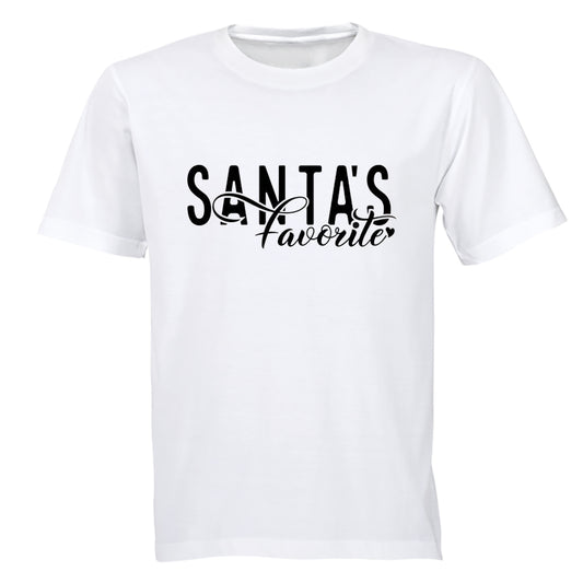 Santa's Favorite - Christmas Heart - Kids T-Shirt - BuyAbility South Africa