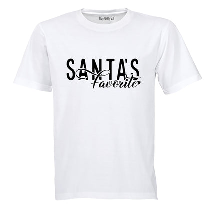 Santa's Favorite - Christmas Heart - Kids T-Shirt