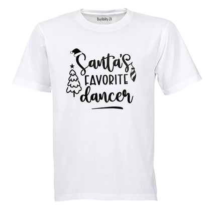 Santa's Favorite Dancer - Christmas - Kids T-Shirt - BuyAbility South Africa