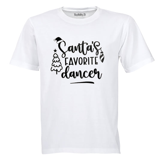 Santa's Favorite Dancer - Christmas - Kids T-Shirt - BuyAbility South Africa