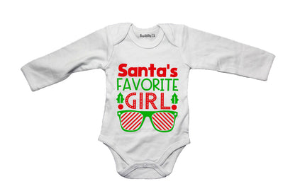 Santa's Favorite Girl - Christmas - Baby Grow