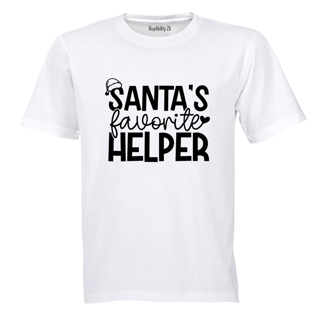 Santa's Favorite Helper - Christmas - Kids T-Shirt