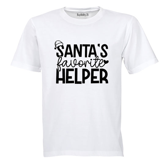 Santa's Favorite Helper - Christmas - Kids T-Shirt