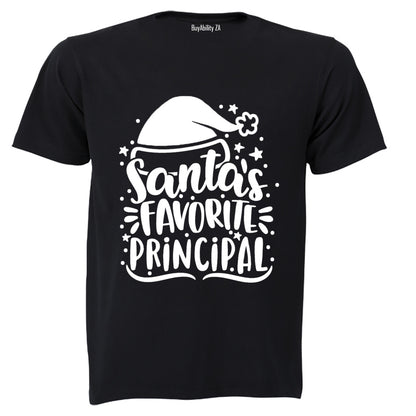 Santa's Favorite Principle - Christmas - Adults - T-Shirt