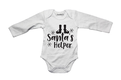 Santa's Helper - Christmas - Baby Grow