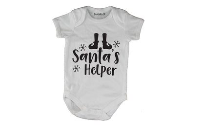Santa's Helper - Christmas - Baby Grow