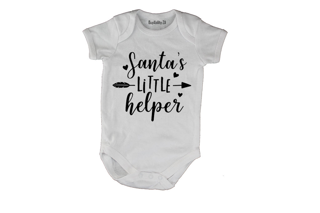 Santa's Little Helper - Christmas - Baby Grow