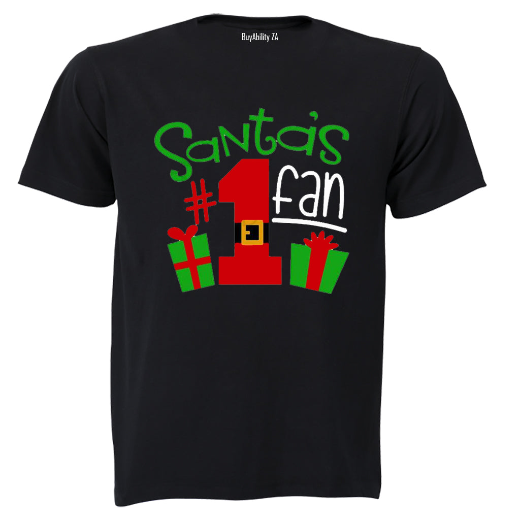Santa's #1 Fan - Christmas - Kids T-Shirt