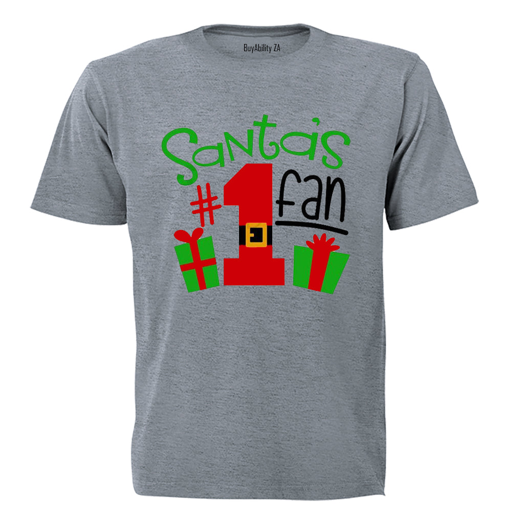 Santa's #1 Fan - Christmas - Kids T-Shirt