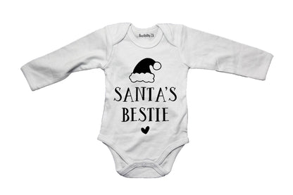 Santa's Bestie - Christmas - Baby Grow